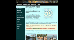 Desktop Screenshot of nassauhiking.org